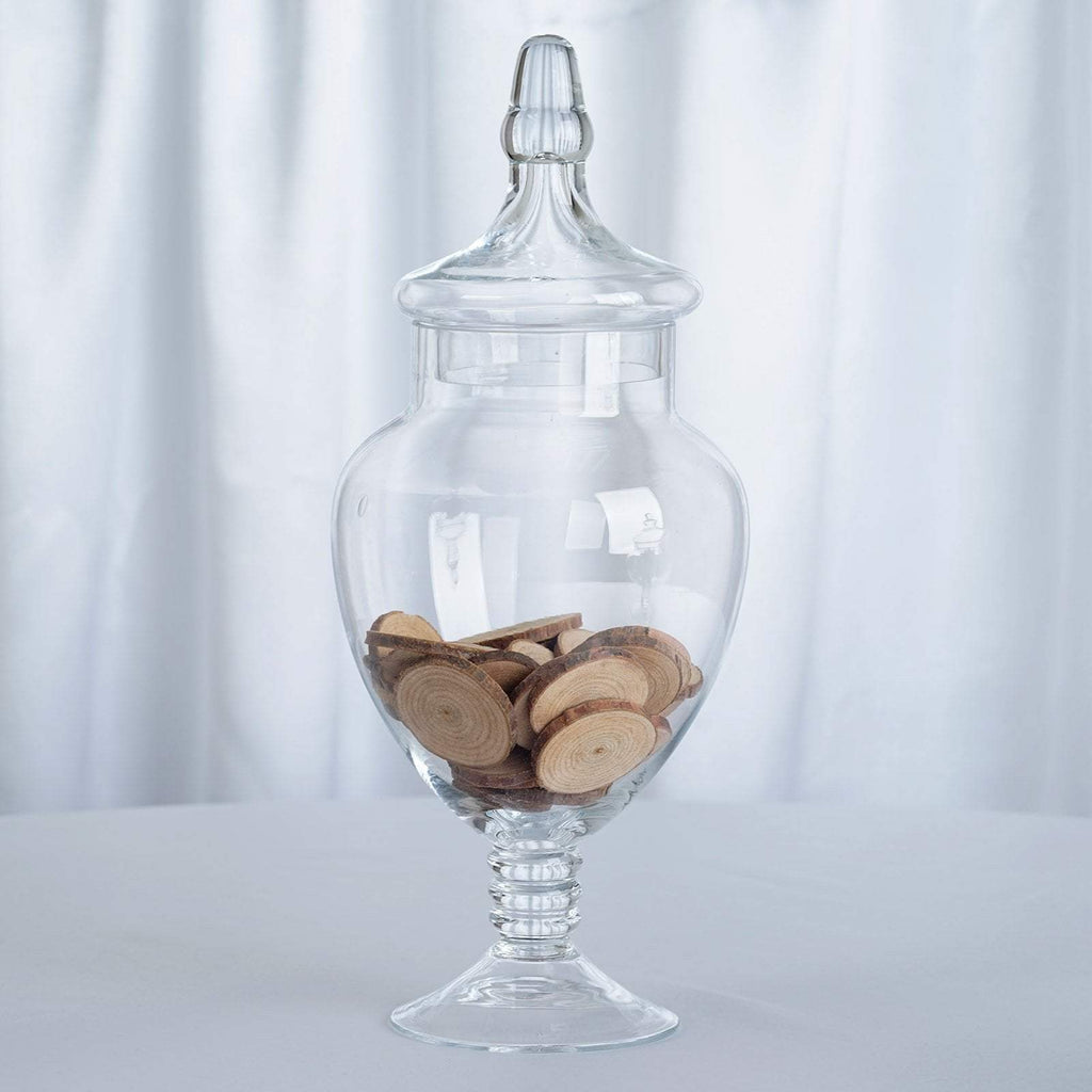 18 TALL Glass Apothecary Jar (1 Pc) – LACrafts