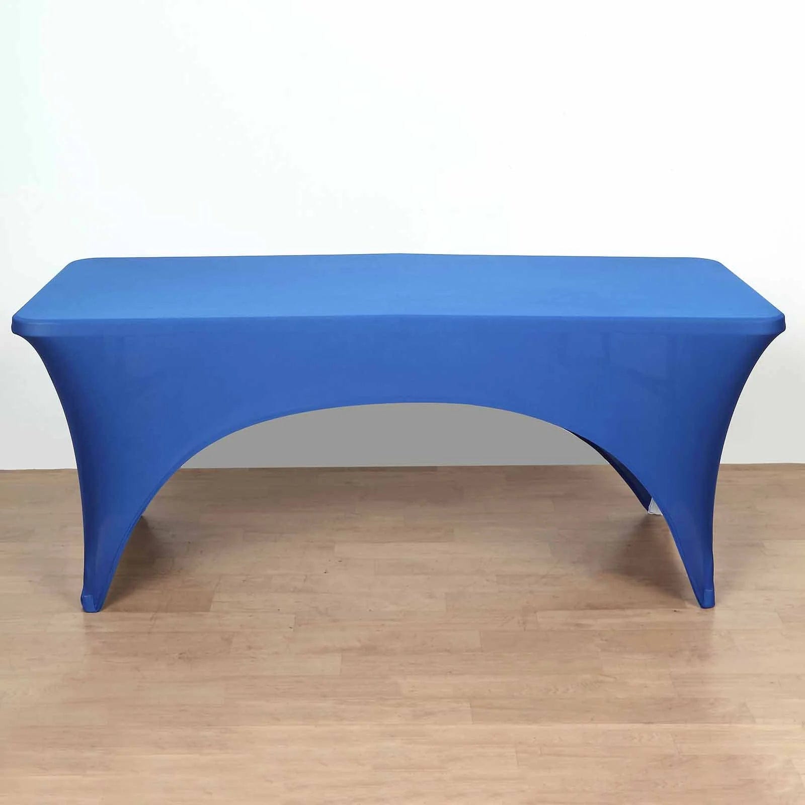 6 feet Fitted Spandex Tablecloth Open Back Rectangle Table Cover