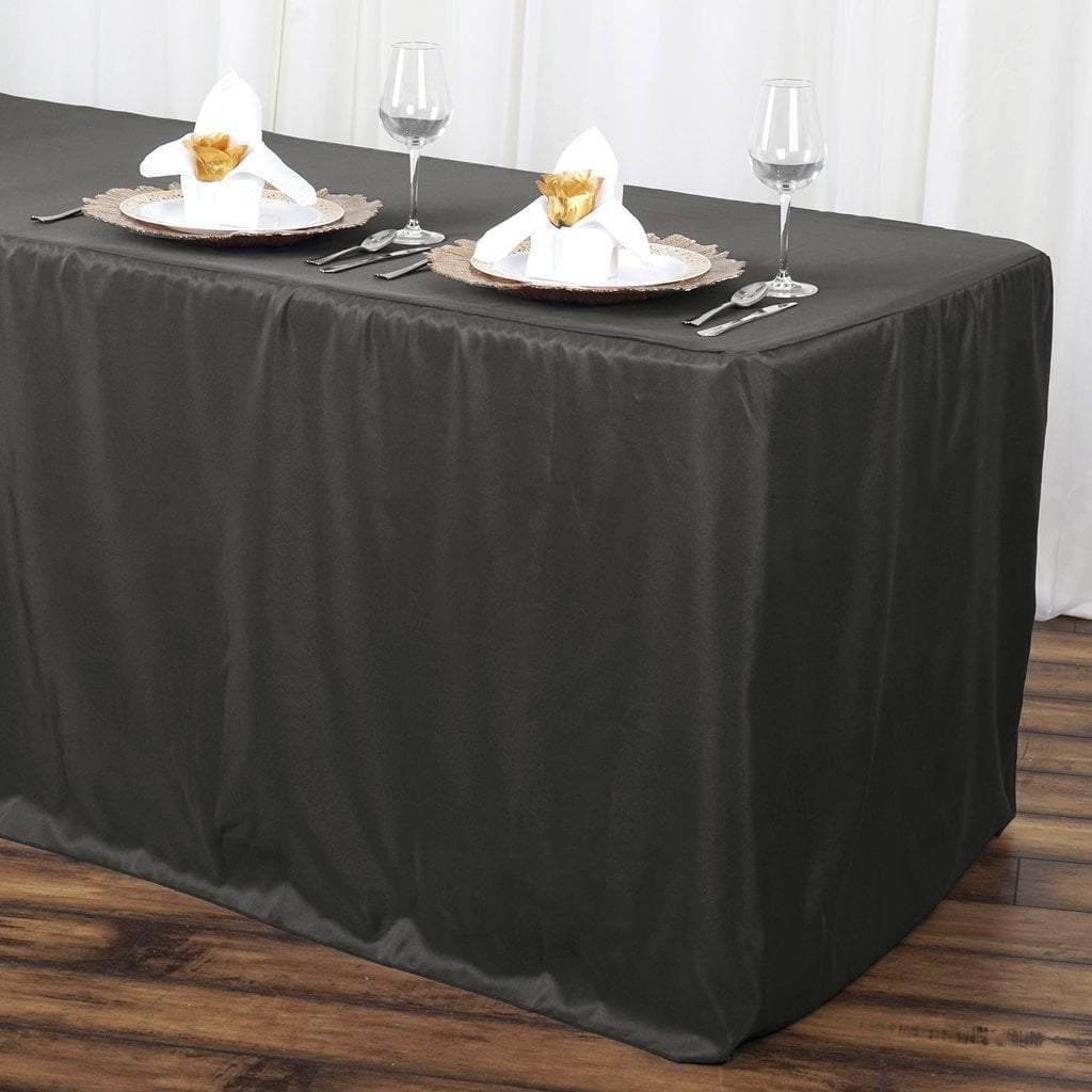 6 feet Fitted Rectangular Tablecloth Table Cover Wedding Linens