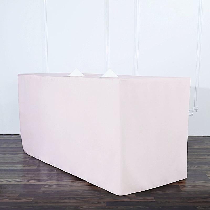 6 feet Fitted Rectangular Tablecloth Table Cover Wedding Linens