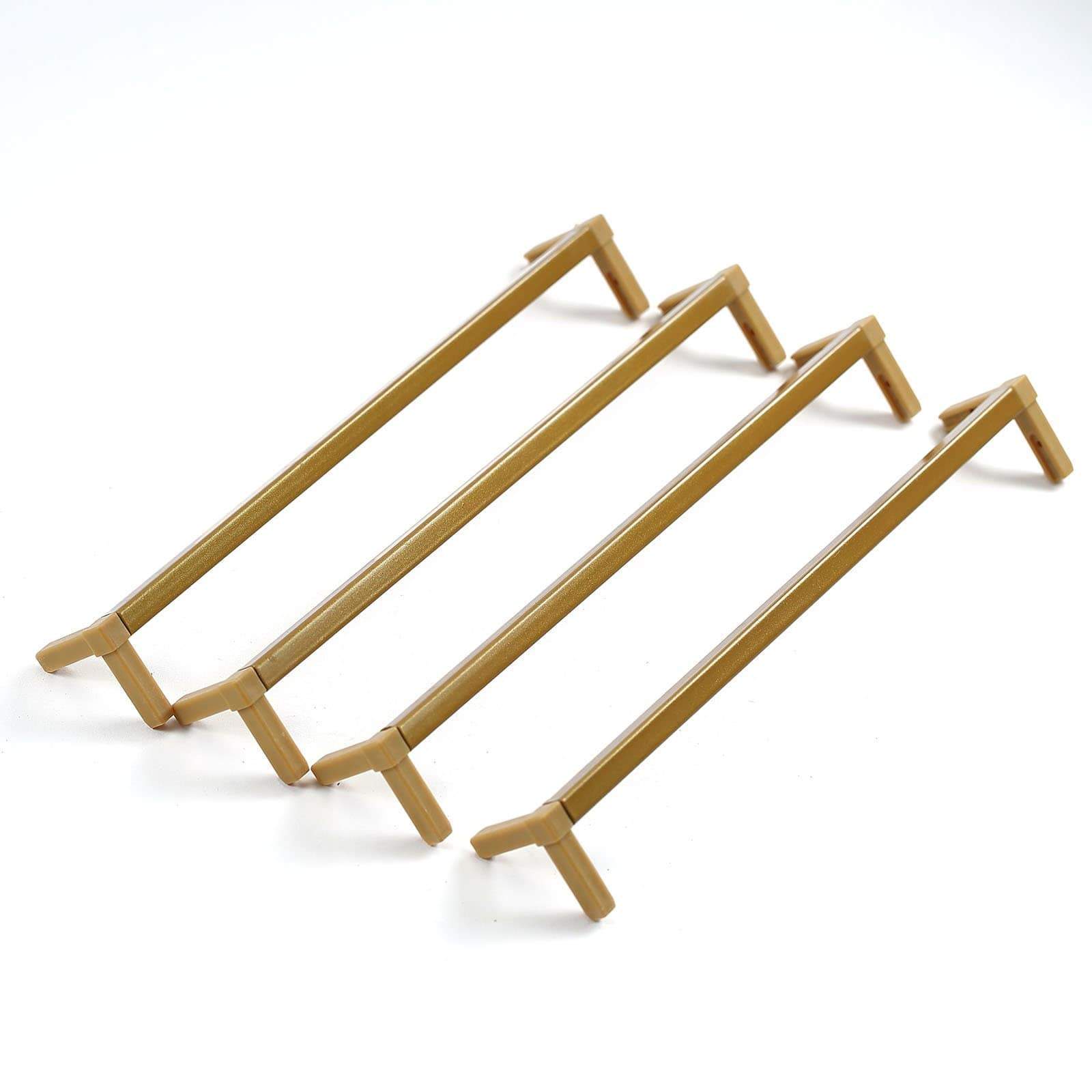 2 pcs 12 in tall Matte Metal Geometric Rectangular Stands Flower Vase Holders