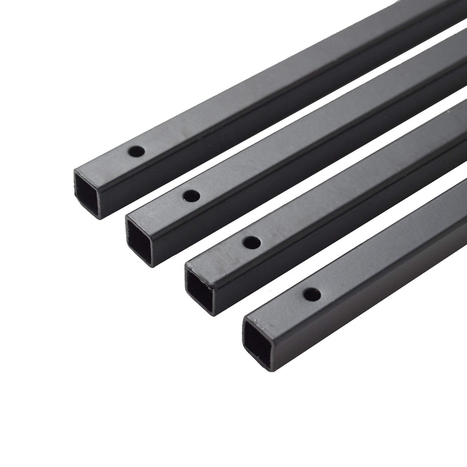 2 pcs 12 in tall Matte Metal Geometric Rectangular Stands Flower Vase Holders