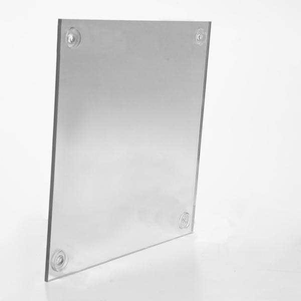 Clear Crystal Rectangular Stand Flower Vase Column