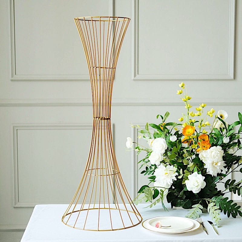 New Style Trumpet Metal Products Stand For Flower Arrangement From  David137, $301.51
