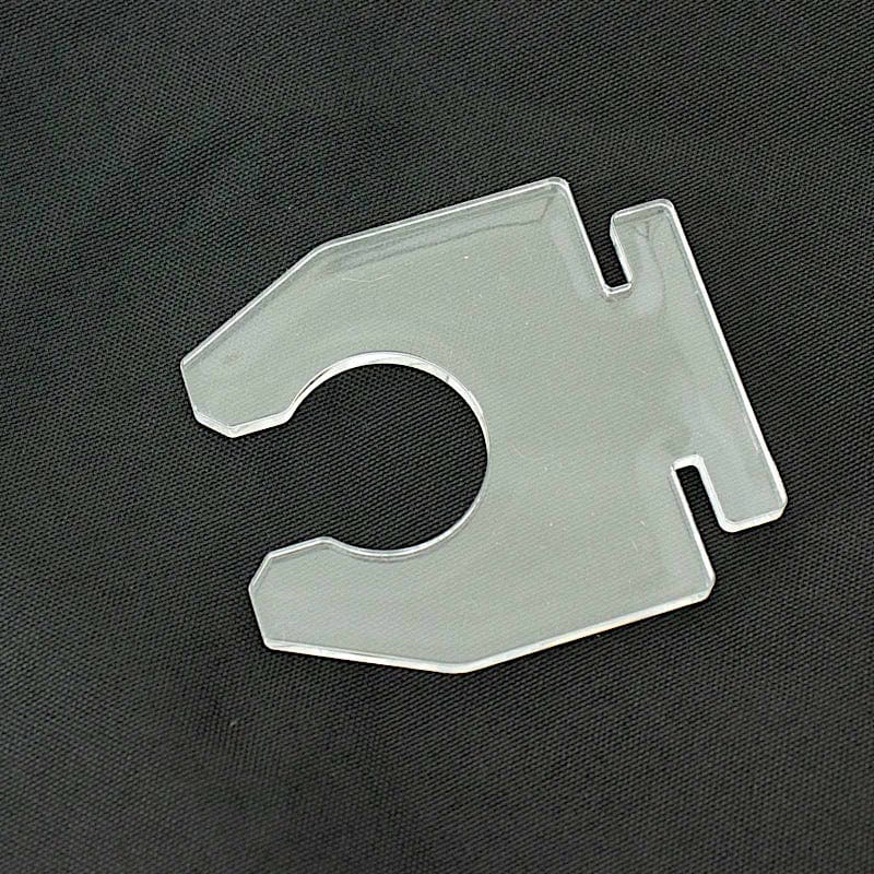 20 Clear 3 in Acrylic Glass Holder Hooks for Champagne Flute Stand