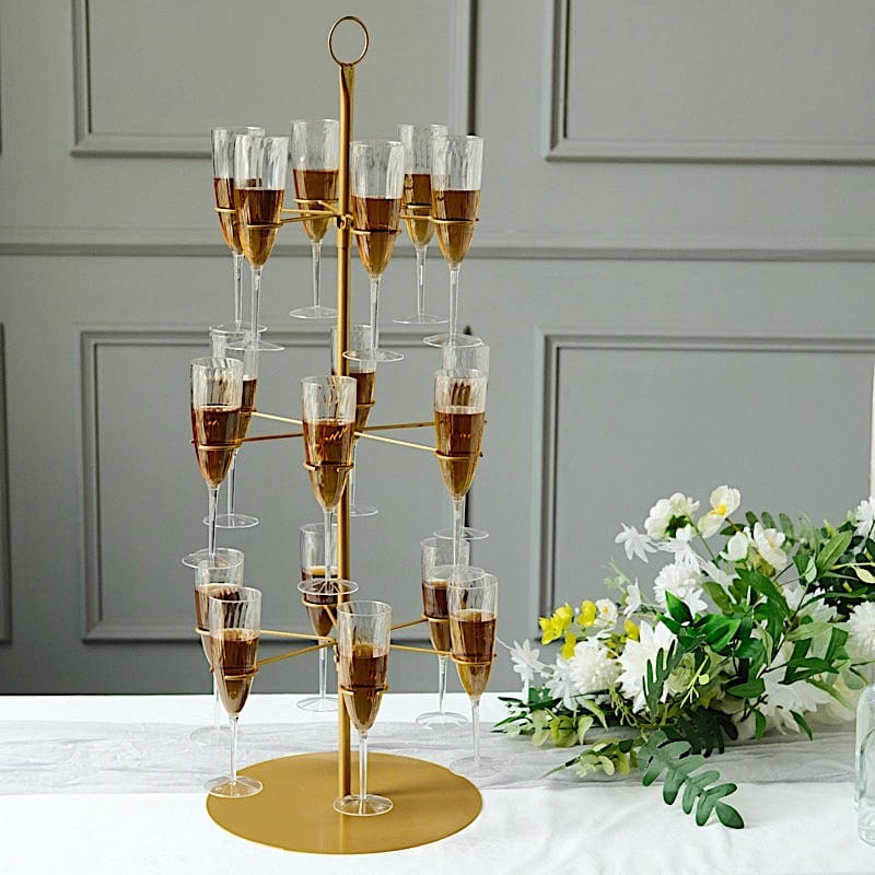 Display Rack Acrylic Champagne Glass Wall Holder For Wedding