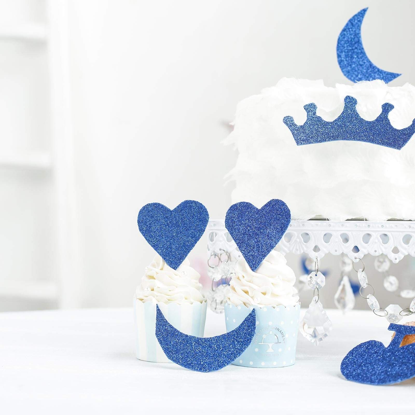 10 12 x 10 in Extra Fine Glittered Self-Adhesive Foam Sheets