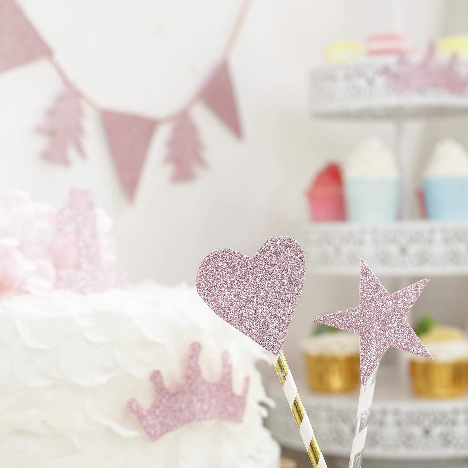 10 12 x 10 in Extra Fine Glittered Self-Adhesive Foam Sheets