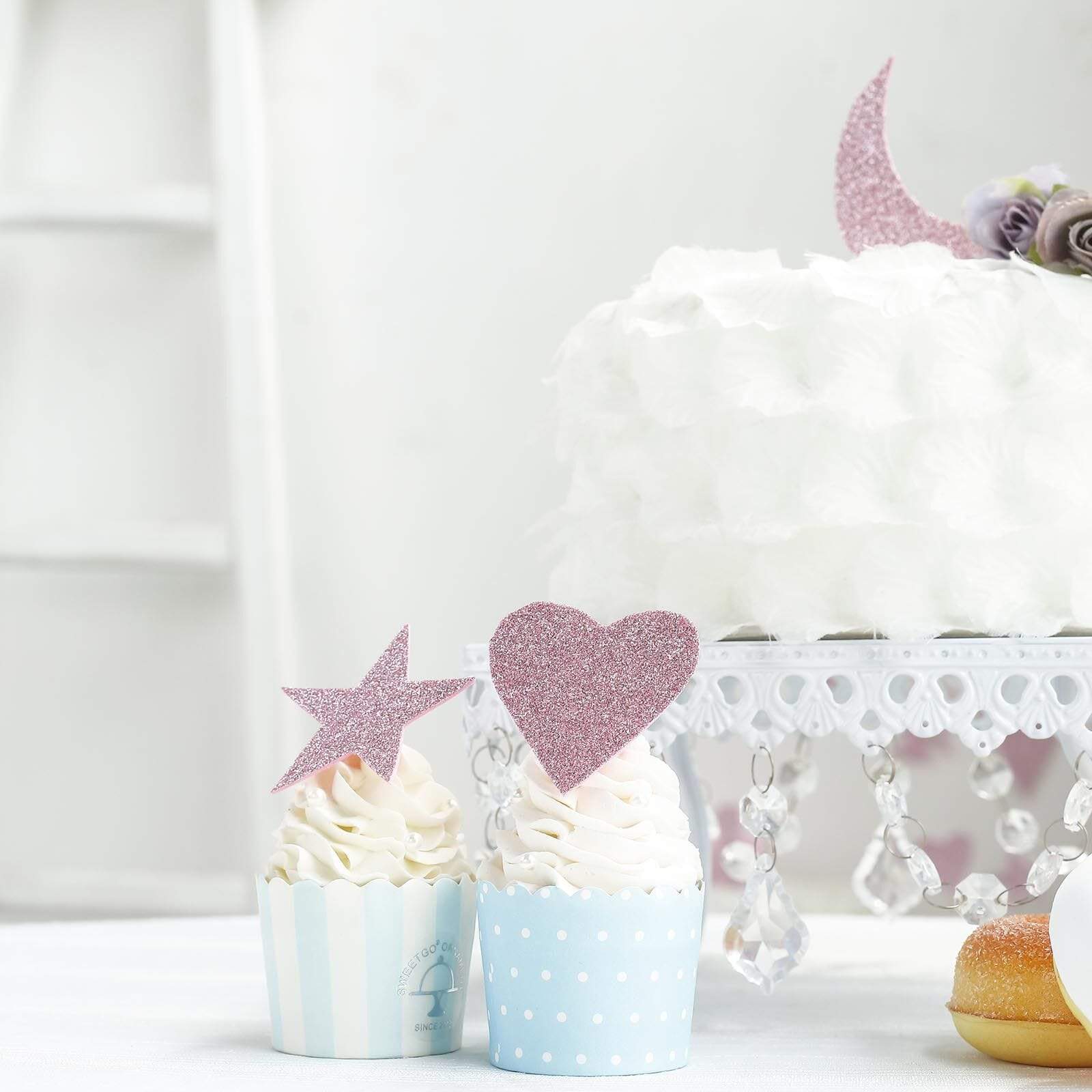 10 12 x 10 in Extra Fine Glittered Self-Adhesive Foam Sheets