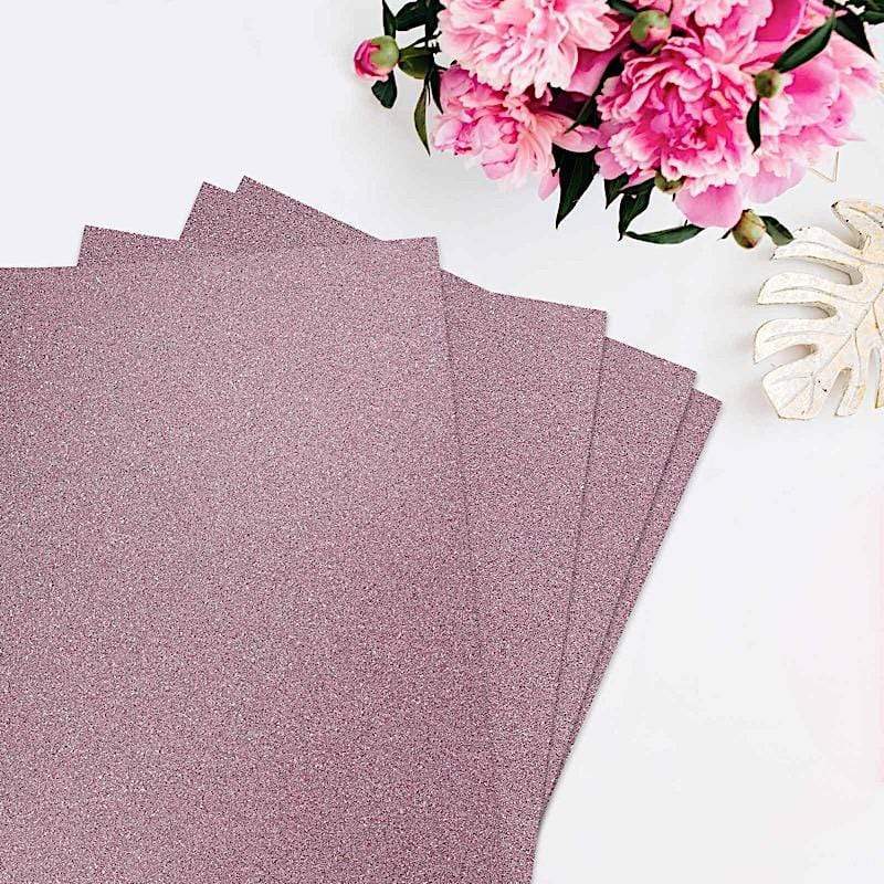 10 12 x 10 in Extra Fine Glittered Self-Adhesive Foam Sheets