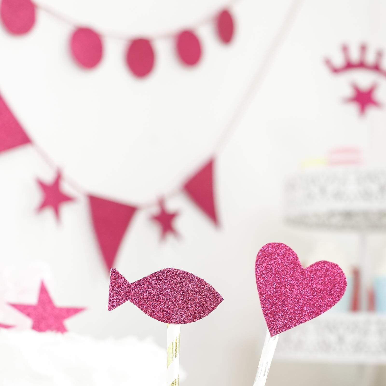 10 12 x 10 in Extra Fine Glittered Self-Adhesive Foam Sheets