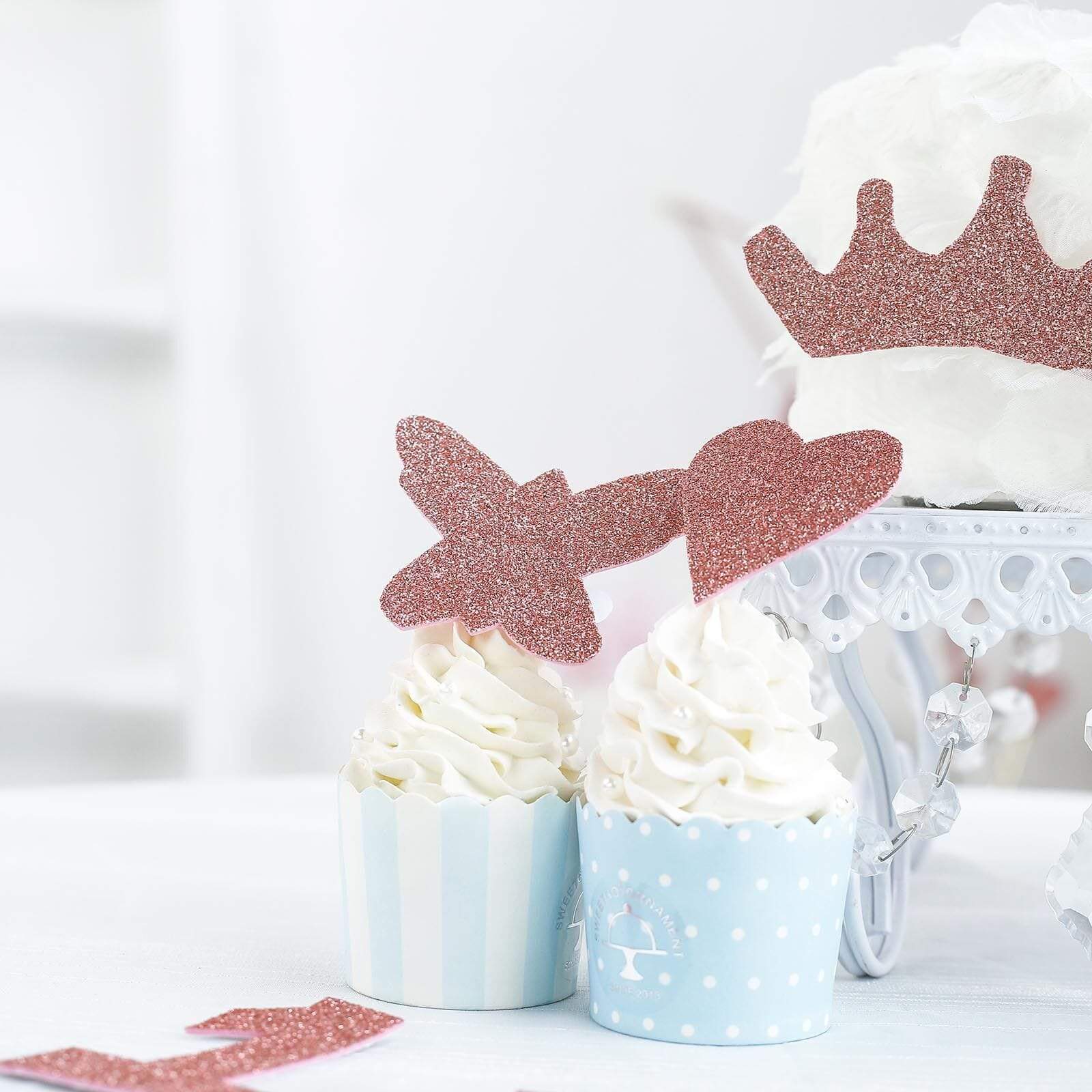 10 12 x 10 in Extra Fine Glittered Self-Adhesive Foam Sheets