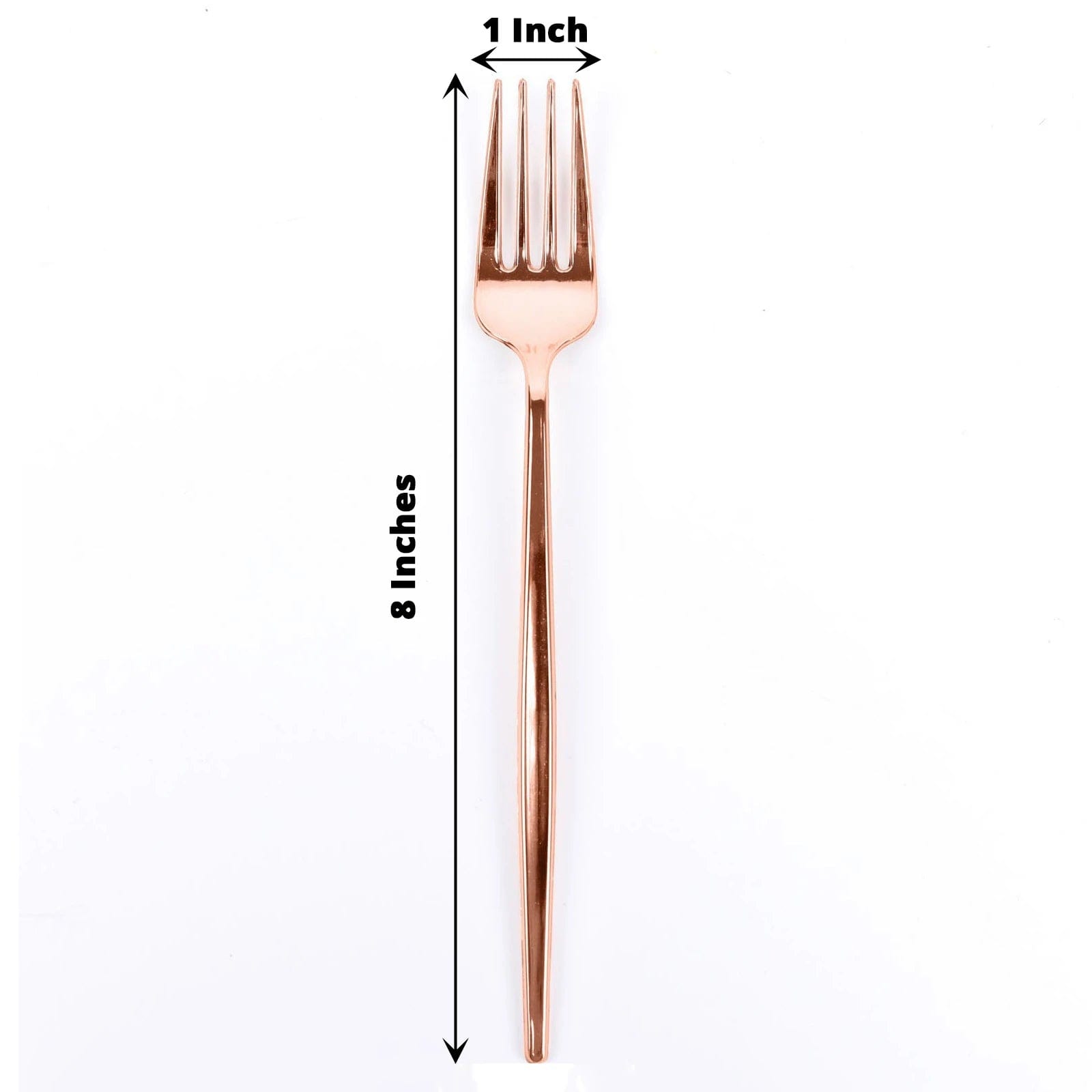 24 Heavy Duty Plastic Forks 8 in Disposable Cutlery