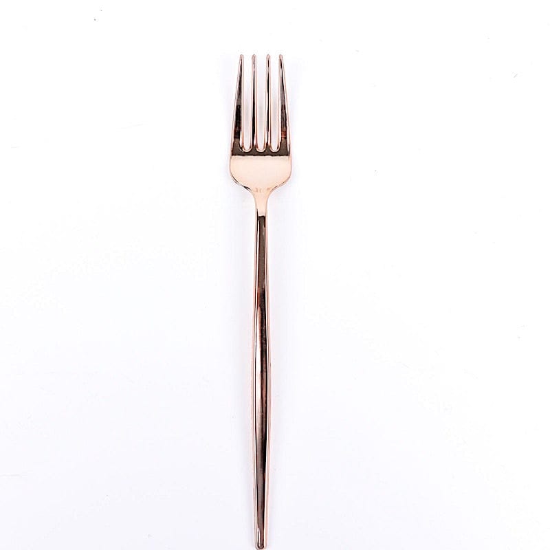 24 Heavy Duty Plastic Forks 8 in Disposable Cutlery