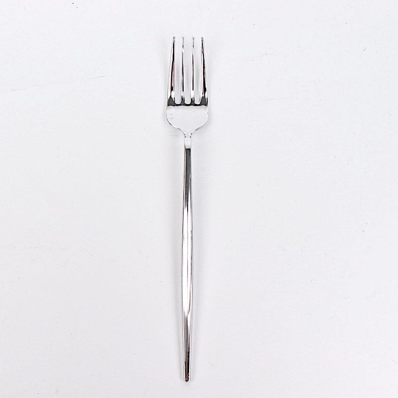 24 Heavy Duty Plastic Forks 8 in Disposable Cutlery
