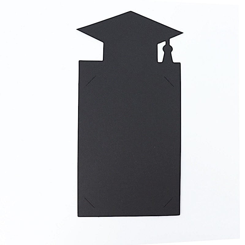 5.5 feet Black and Gold Congrats Grad Paper Hanging Graduation Party Garland