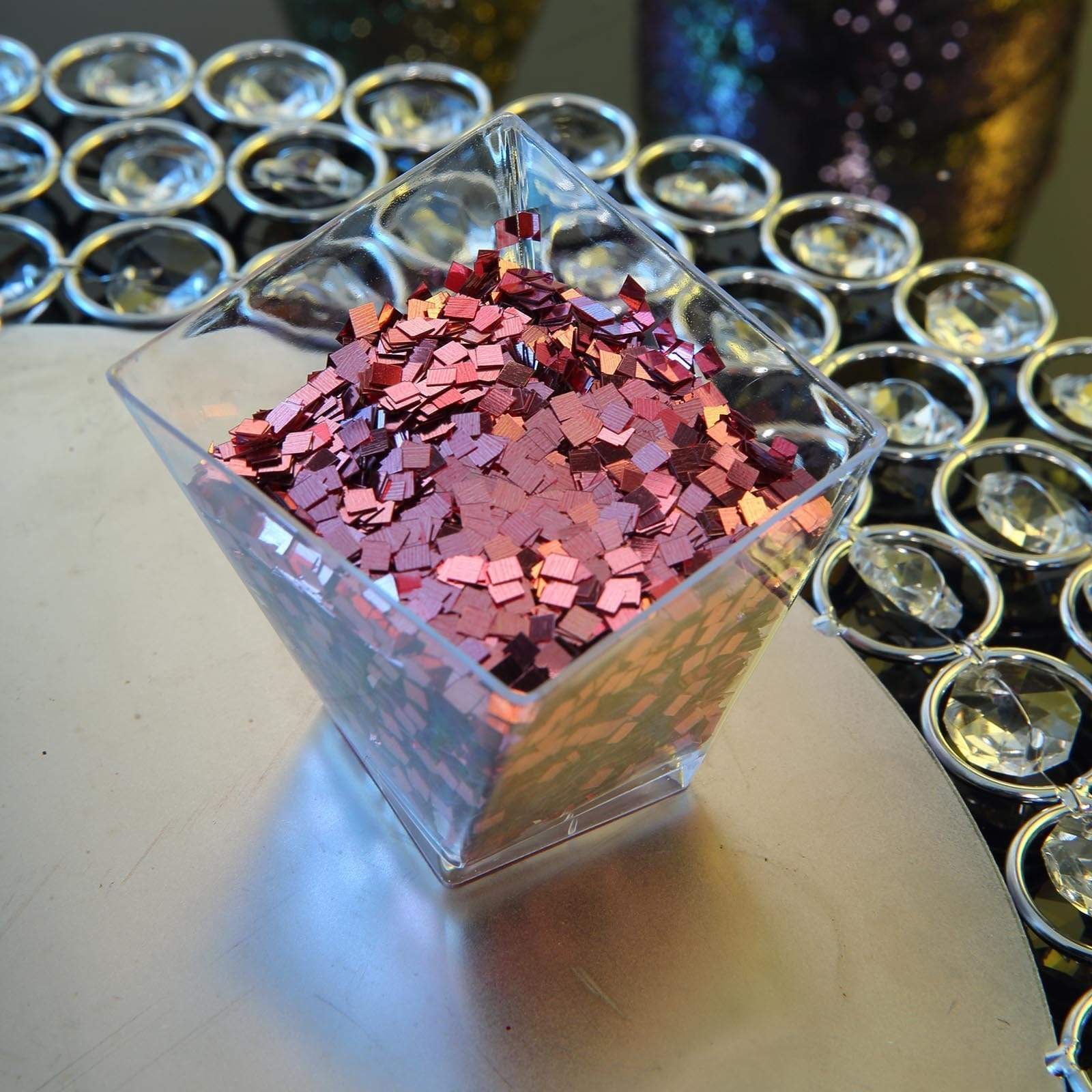 50 grams Shimmering Chunky Confetti Glitters Craft Supplies