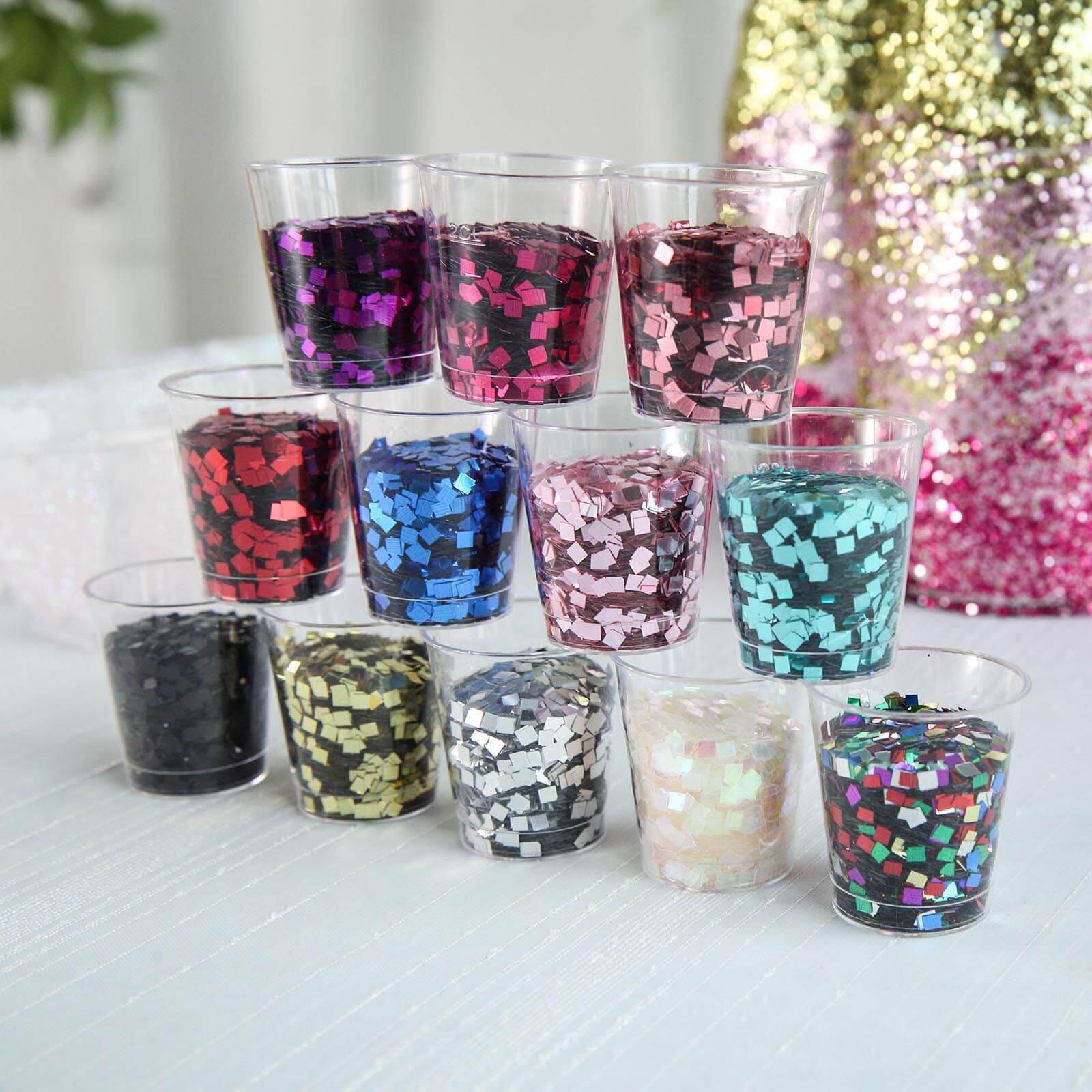 50 grams Shimmering Chunky Confetti Glitters Craft Supplies