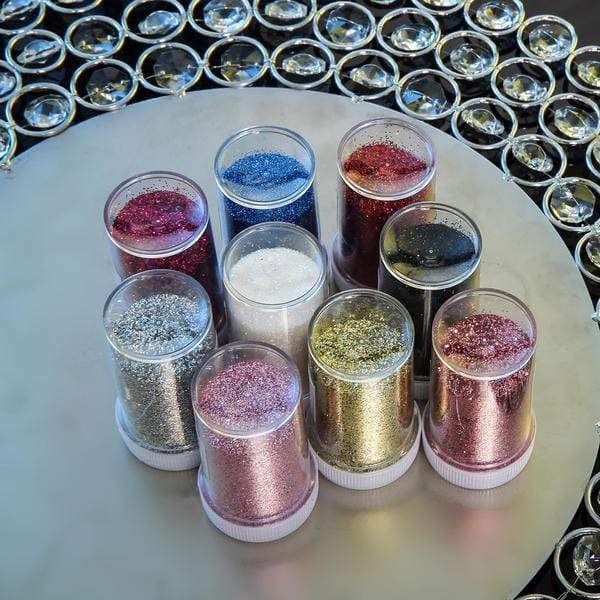 Fuchsia Shimmering Glitter