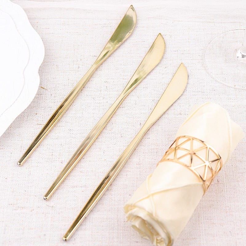 24 pcs 8 in Heavy Duty Plastic Knives Disposable Cutlery
