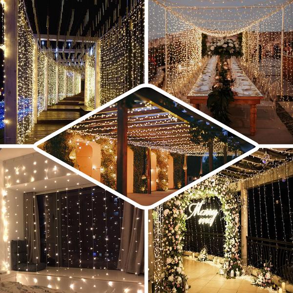 10 feet long LED Fairy Lights Backdrop Garland