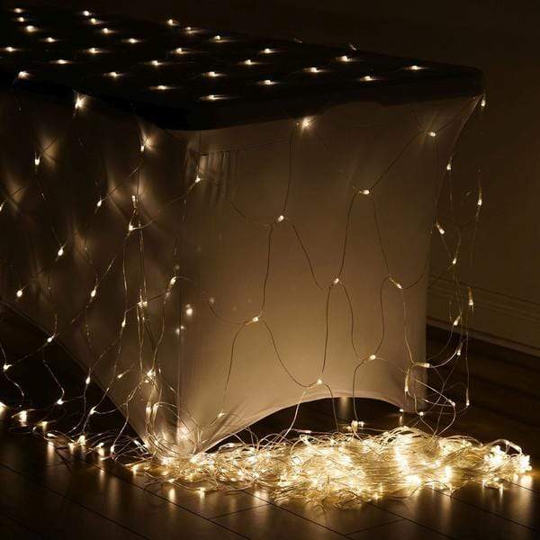 LED Fairy lights Curtain 10x10 ft reusable for backdrop wall decoration –