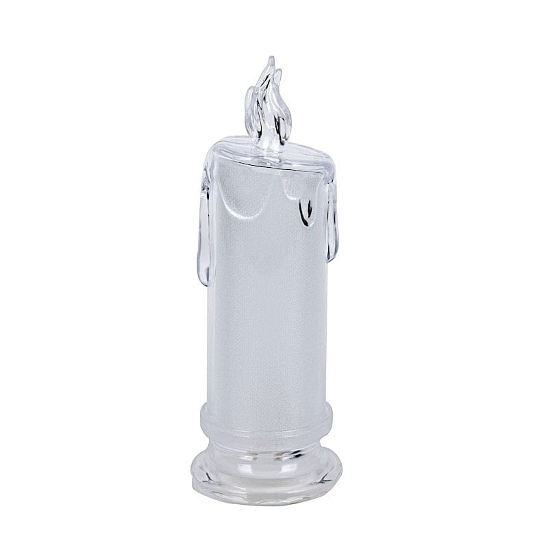3 Warm White 7 in Battery Operated Pillar LED Candles