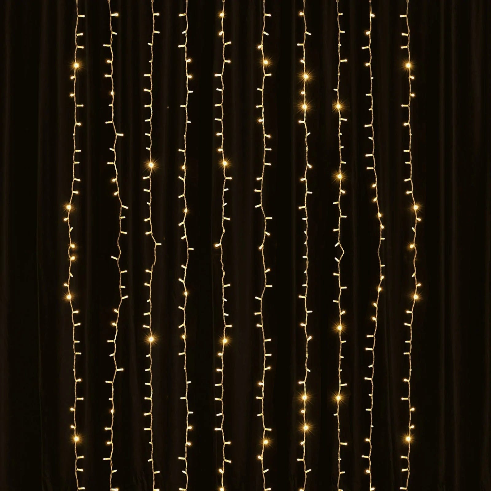 5 feet Icicle LED Fairy String Lights Backdrop Garland