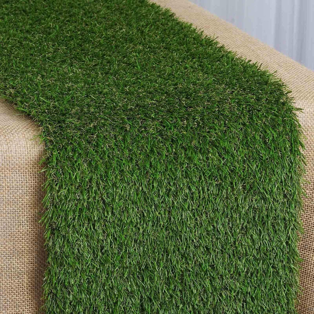 Farochy Artificial Grass Table Runners - Synthetic Grass Table Runner for  Weddin