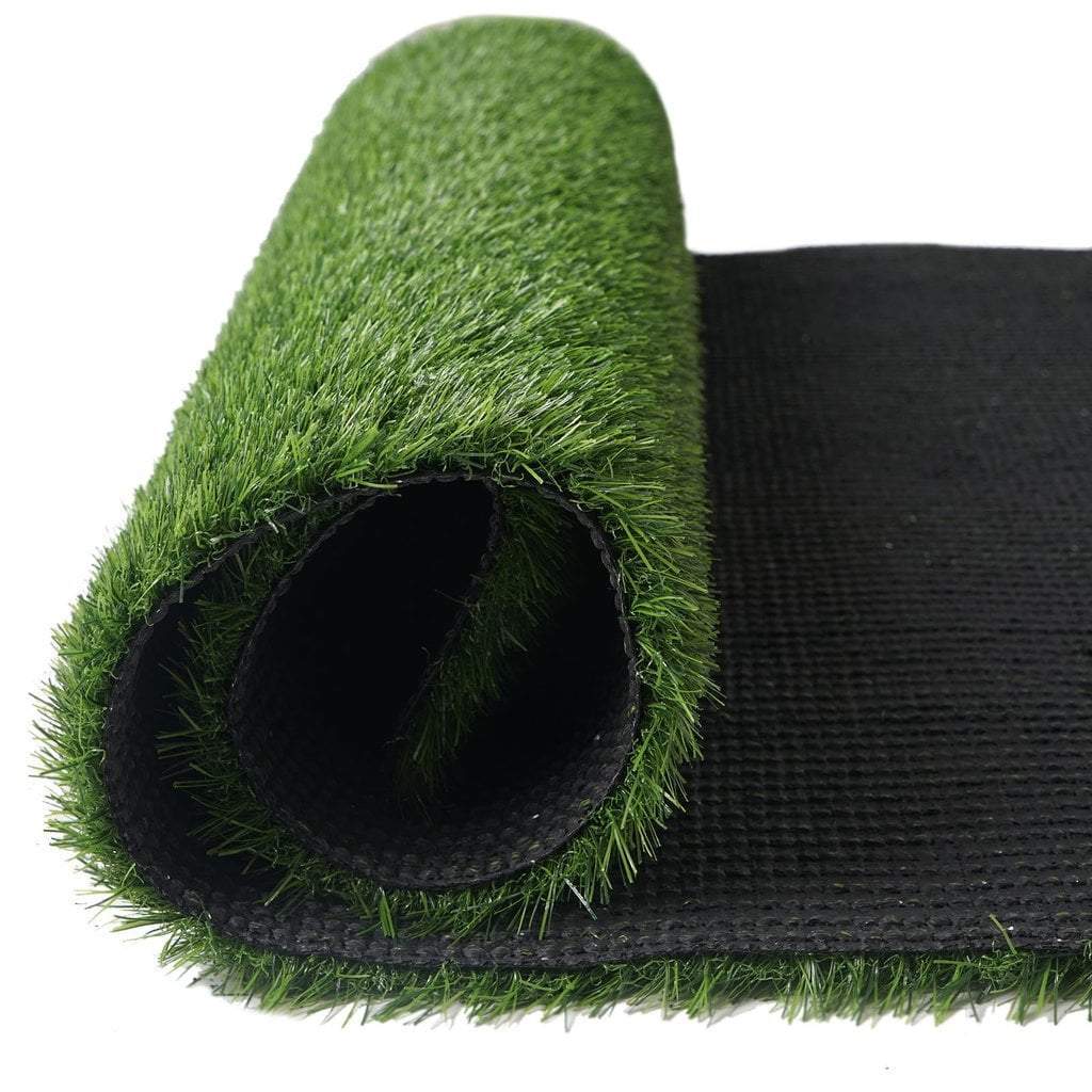 5 x 3 ft Green Eco-friendly Artificial Green Grass Mat Carpet Rug - 15 sq ft