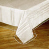 54x54" Clear Plastic Vinyl Tablecloth Protector Table Cover