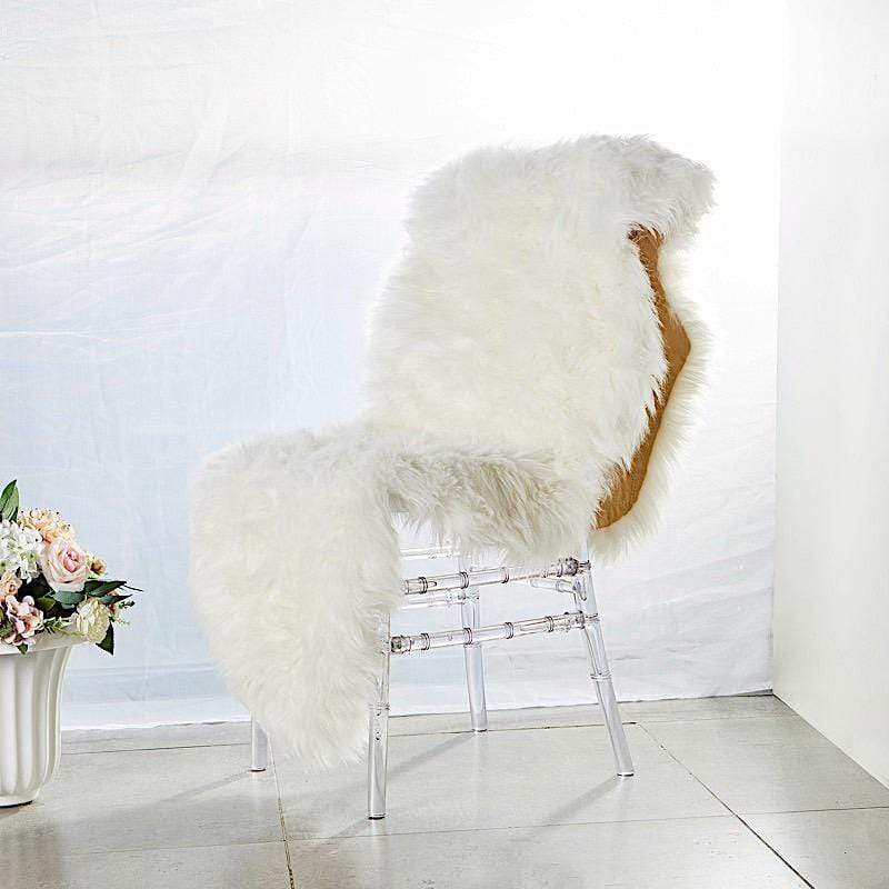 White Faux Fur - Creative Coverings