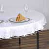 70" Clear Plastic Vinyl Round Tablecloth Protector Table Cover