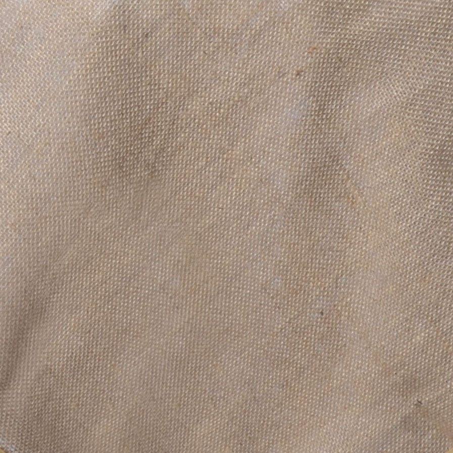 72 inch Natural Brown Burlap Square Table Overlay