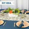 DIY Wildflowers Centerpiece + Modern Farmhouse Table | BalsaCircle.com
