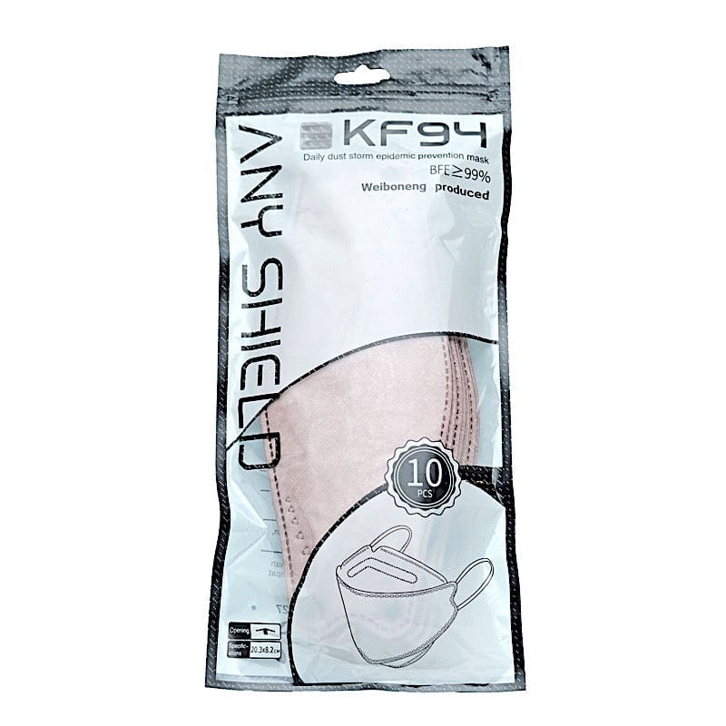 10 pcs 4 Layer KF94 Disposable Face Masks Protective Covers