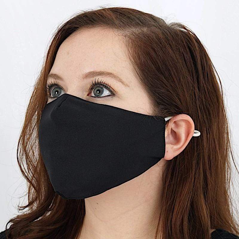 5 pcs 2 Layers Breathable Earloop Cotton Face Masks Protective Covers