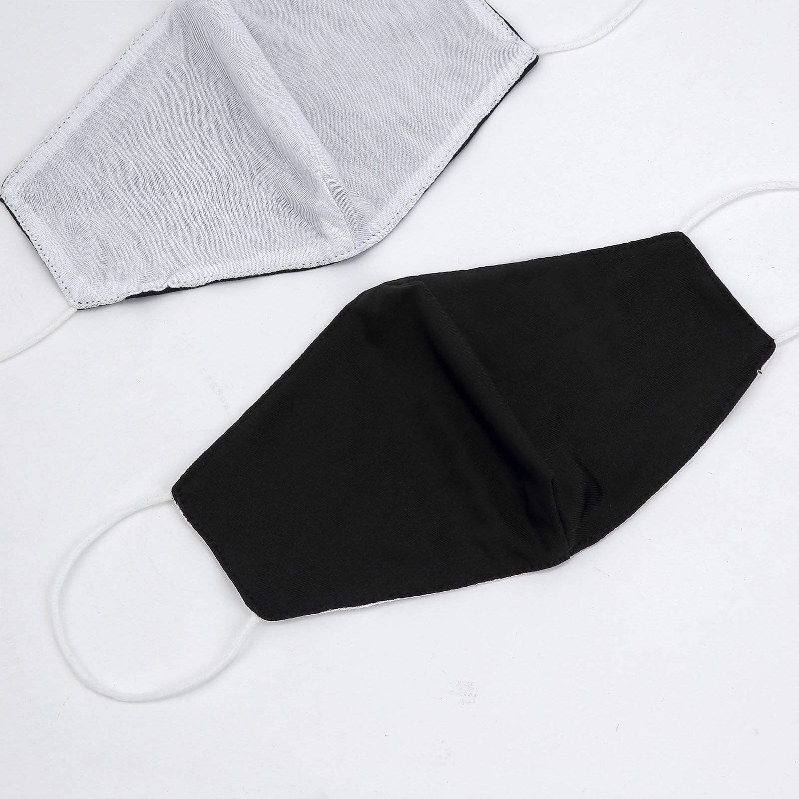 5 pcs 2 Layers Breathable Earloop Cotton Face Masks Protective Covers