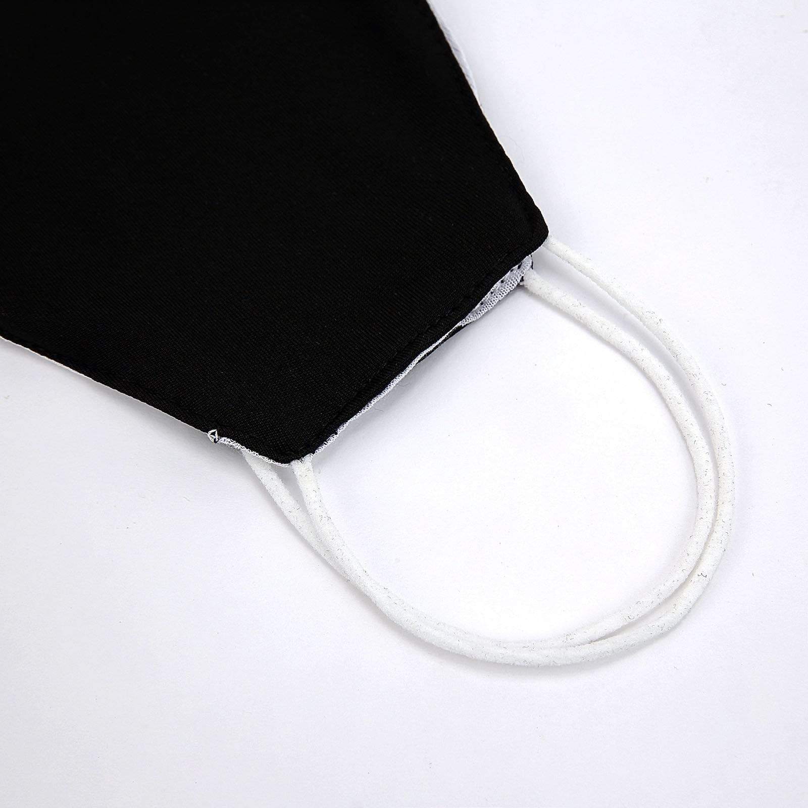 5 pcs 2 Layers Breathable Earloop Cotton Face Masks Protective Covers