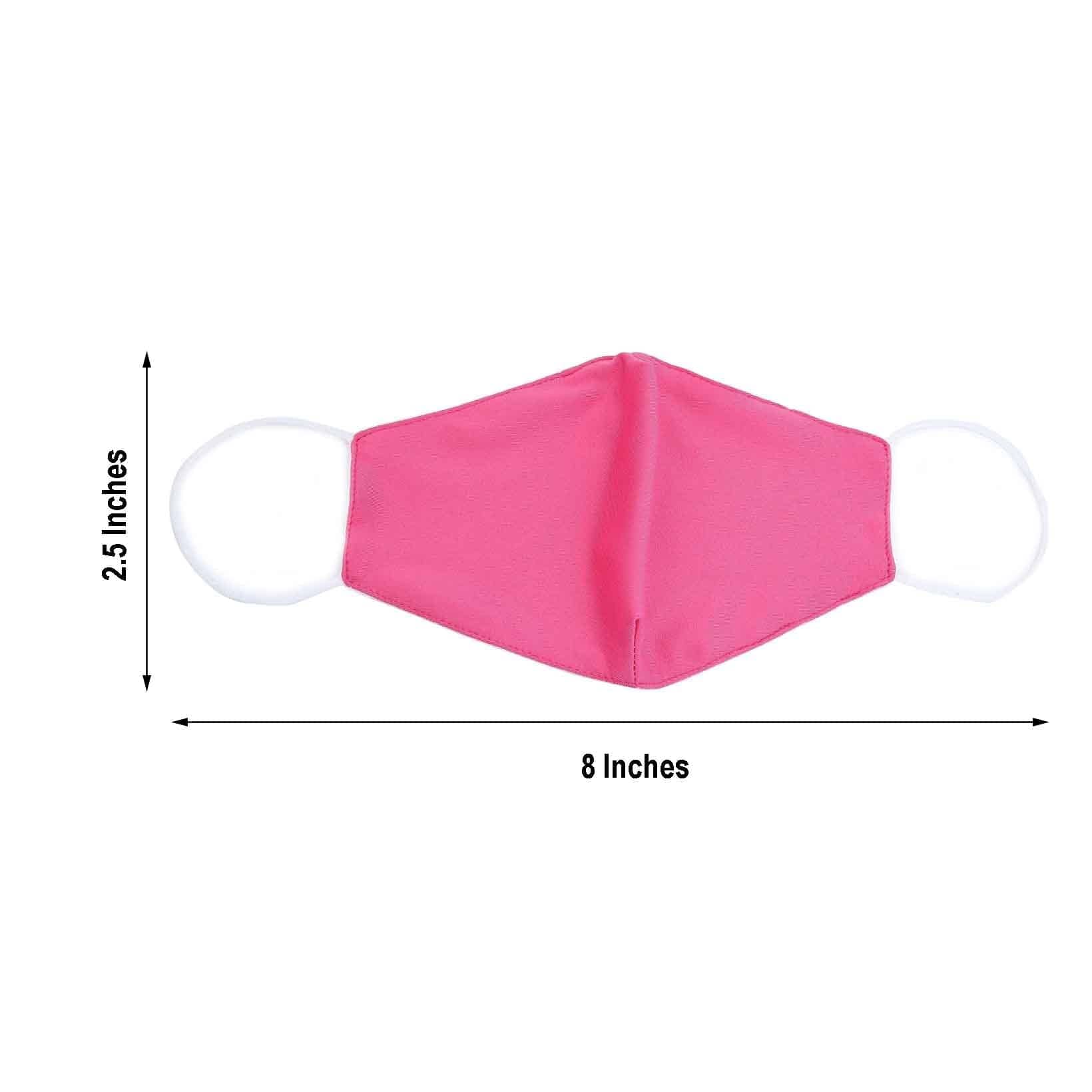5 pcs 2 Layers Breathable Earloop Cotton Face Masks Protective Covers