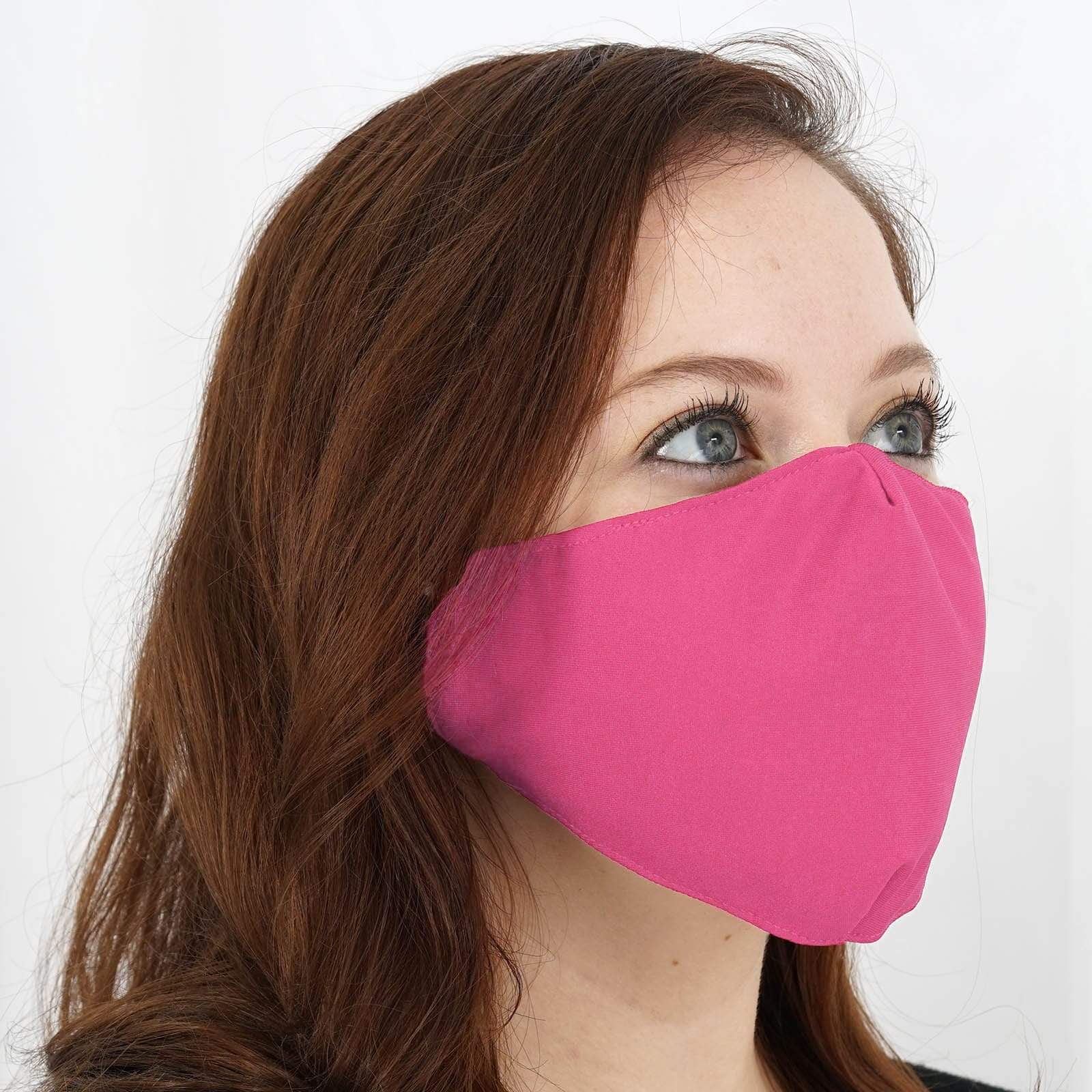 5 pcs 2 Layers Breathable Earloop Cotton Face Masks Protective Covers