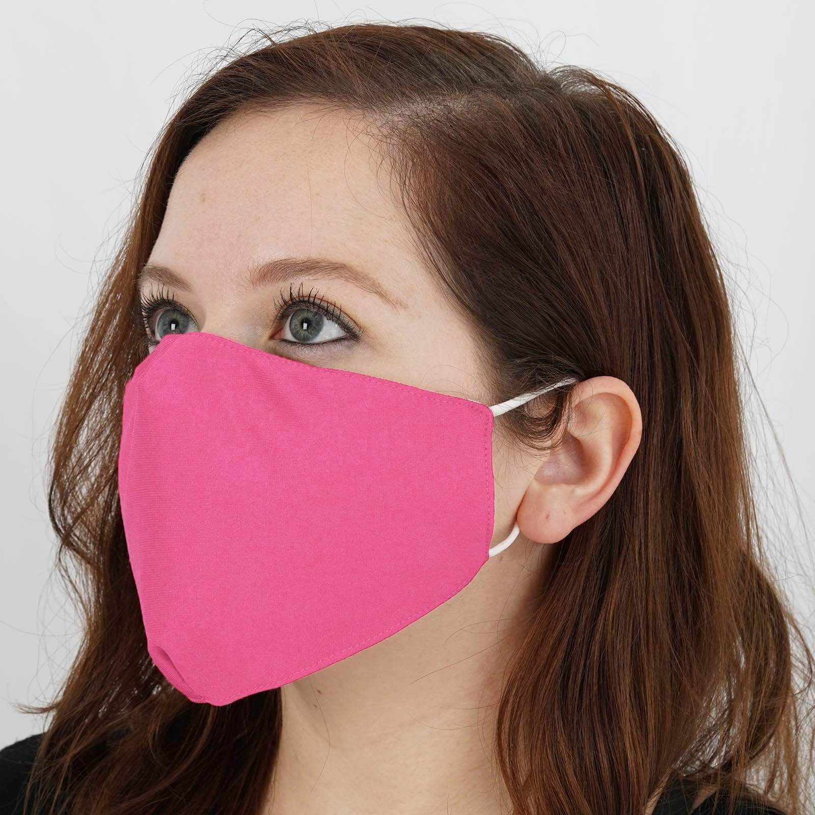 5 pcs 2 Layers Breathable Earloop Cotton Face Masks Protective Covers