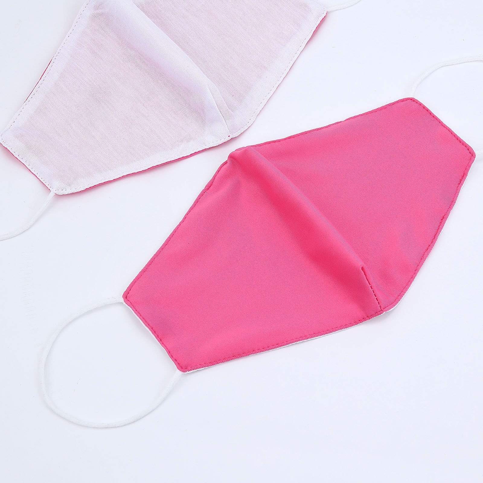 5 pcs 2 Layers Breathable Earloop Cotton Face Masks Protective Covers