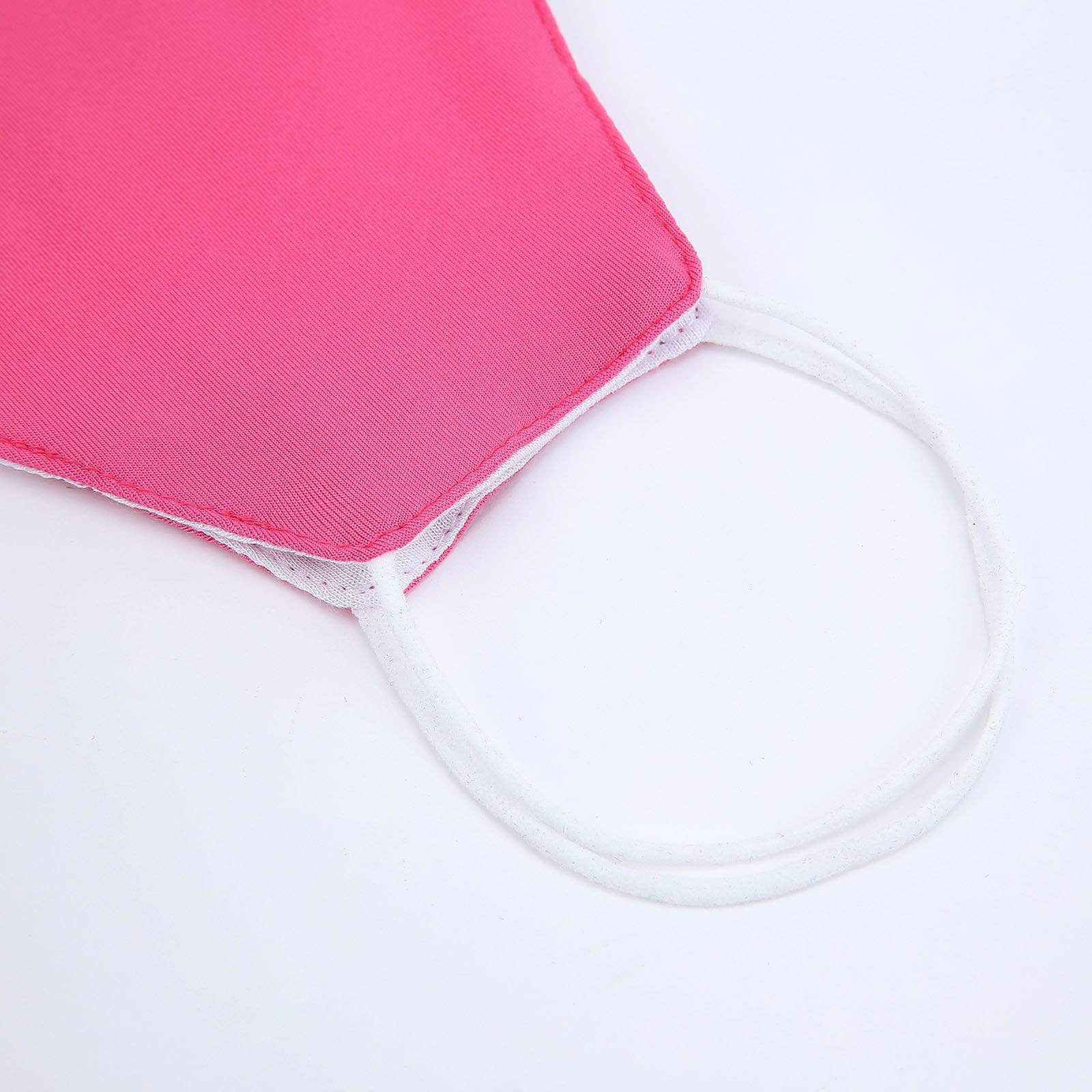 5 pcs 2 Layers Breathable Earloop Cotton Face Masks Protective Covers