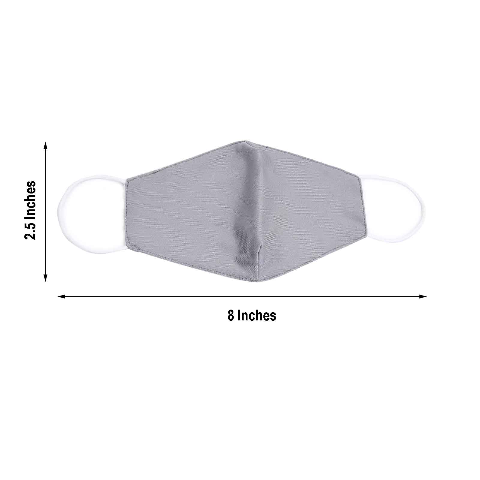 5 pcs 2 Layers Breathable Earloop Cotton Face Masks Protective Covers