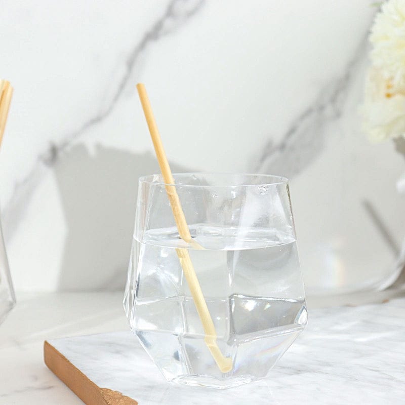100 Natural 6 in Wheat Sustainable Drinking Straws