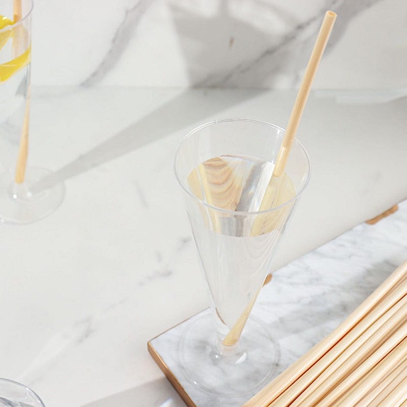 100 Natural 9 in Wheat Sustainable Drinking Straws
