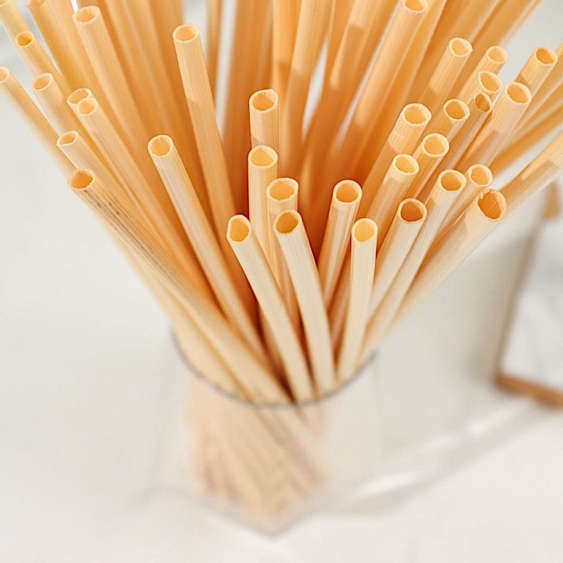 100 Natural 9 in Wheat Sustainable Drinking Straws