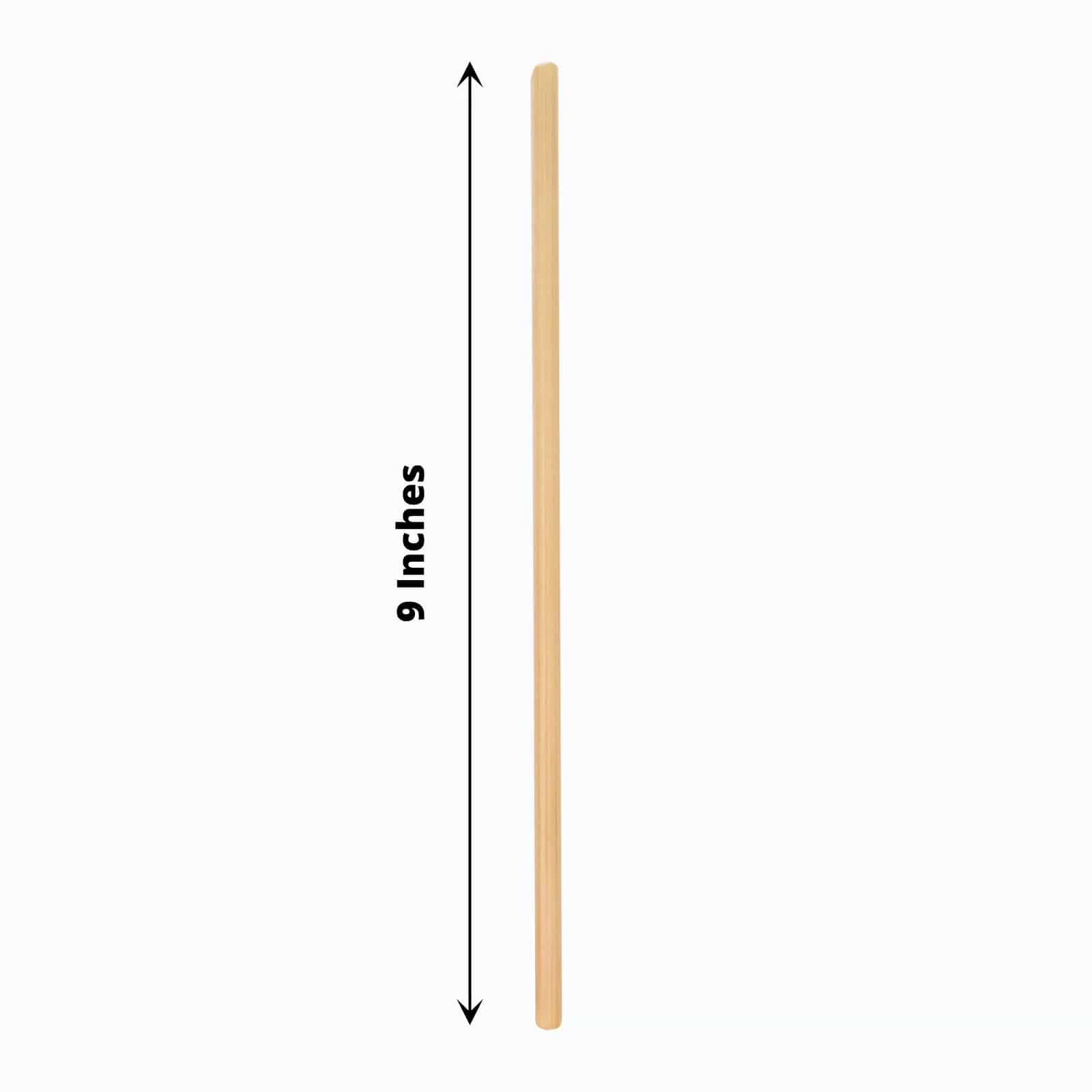 100 Natural 9 in Wheat Sustainable Drinking Straws