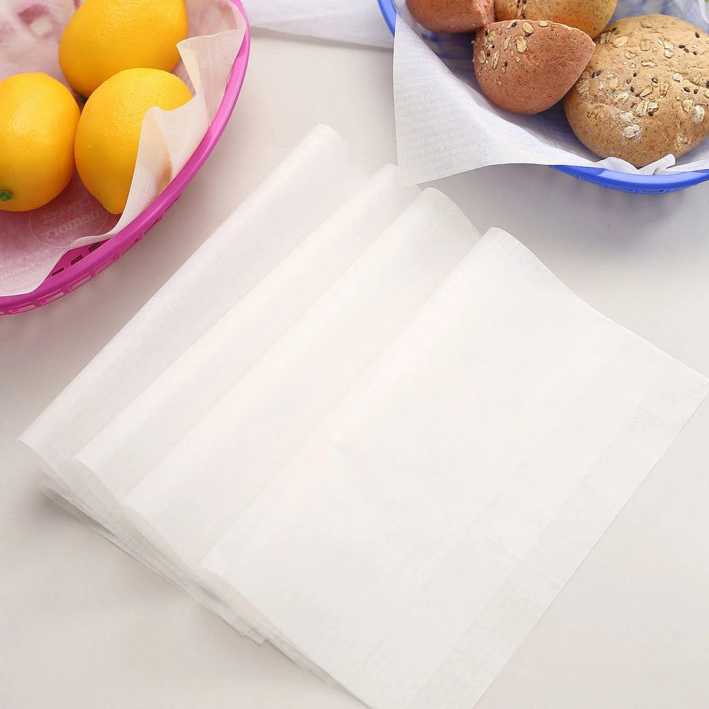 White 50X108 in Disposable Airlaid Paper Rectangle Tablecloth
